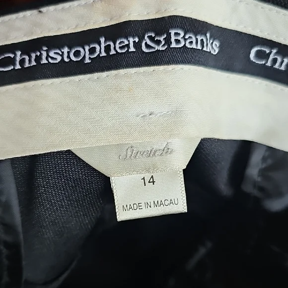 Christopher & Banks Black Skirt - Picture 11 of 13